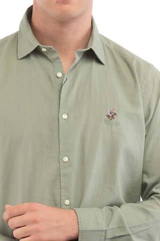 Camisa de lino - Verde claro