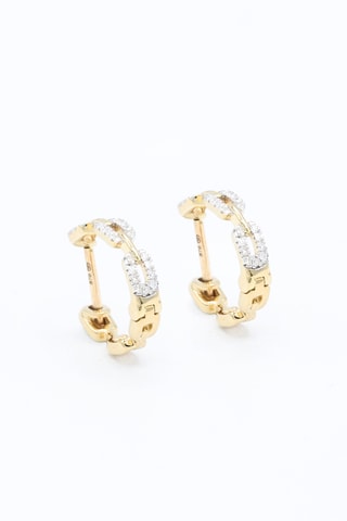 Orecchini Mila - Oro giallo e diamanti