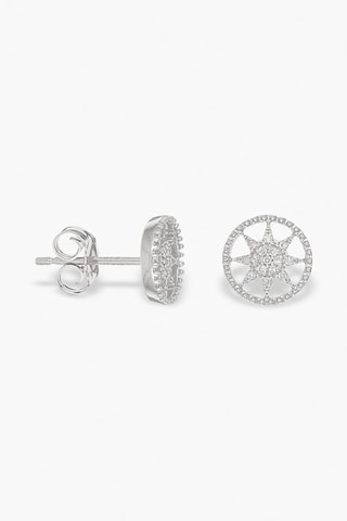 Orecchini Erinye - Oro bianco e diamanti - Atelier du Diamant