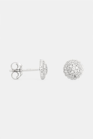 Orecchini Florita - Oro bianco e diamanti