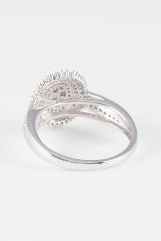 Anello Aphaia - Oro bianco e diamanti