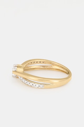 Anello Jolie Solitaire - Oro giallo e diamanti
