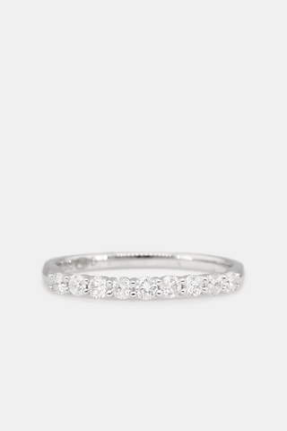 Anello Only you - Oro bianco e diamanti