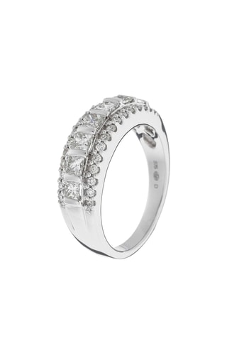 Anello Ma bien aimée Oro bianco e diamanti
