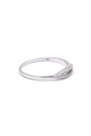 Anello Entrevue Oro bianco e diamanti