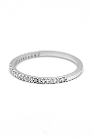 Anello Alliance Délicate Oro bianco e diamanti