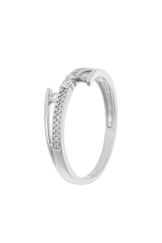 Anello Trio Inséparable Oro bianco e diamanti