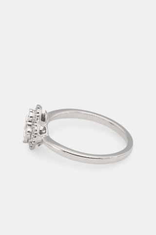 Anello Aélyne - Oro bianco e diamanti