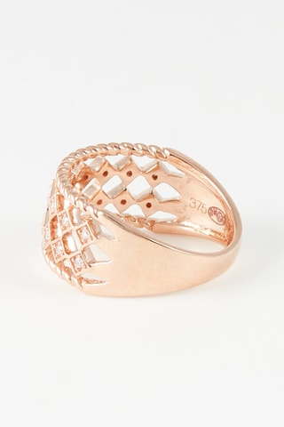 Anello Homa 
Oro rosa e diamanti