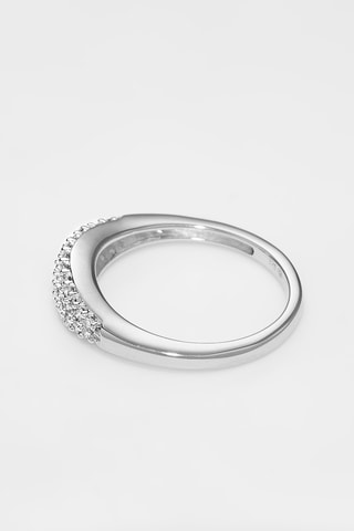 Anello Ivena Oro bianco e diamanti