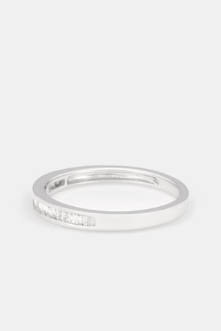 Anello Alliance Road - Oro bianco e diamanti
