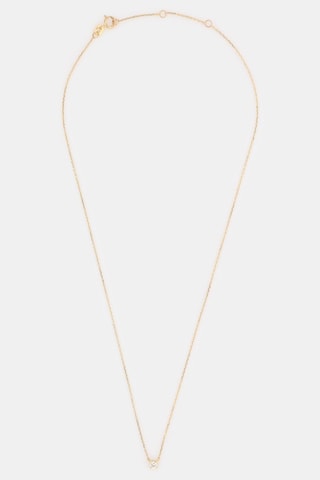 Collana Solitaire - Oro giallo e diamante