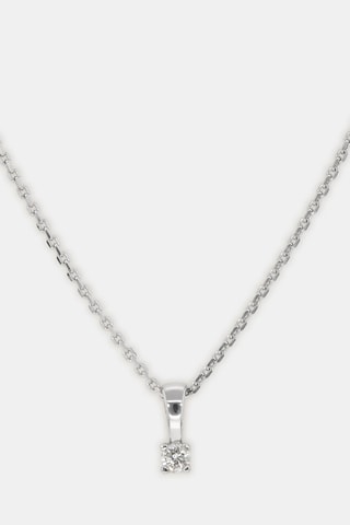 Ciondolo Mon Diamant - Oro bianco e diamante