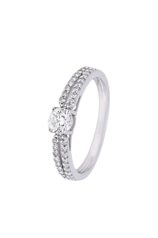 Bague Izzia - Or blanc