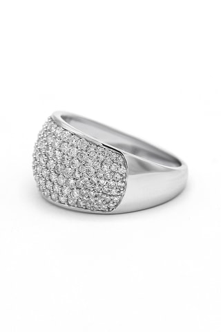 Bague Kelly - Or blanc et diamants