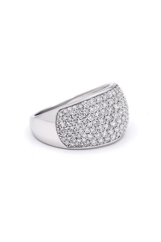 Bague Kelly - Or blanc et diamants