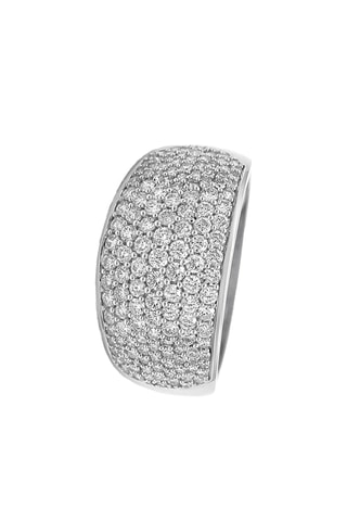 Bague Kelly - Or blanc et diamants