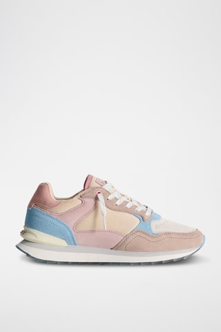 Sneakers in pelle Barcelona - Nude
