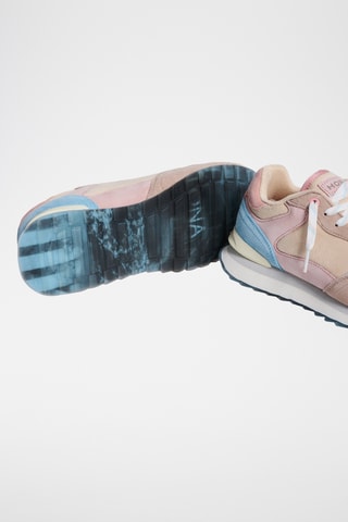 Sneakers in pelle Barcelona - Nude