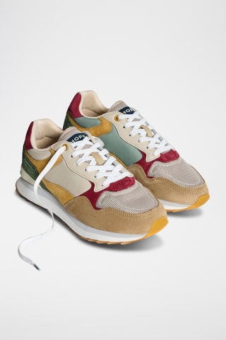 Sneakers in pelle Madrid - Beige