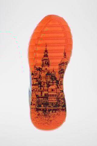 Sneakers in pelle Bangkok - Blu