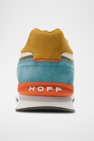 Sneakers in pelle Milwaukee - Bianco e verde