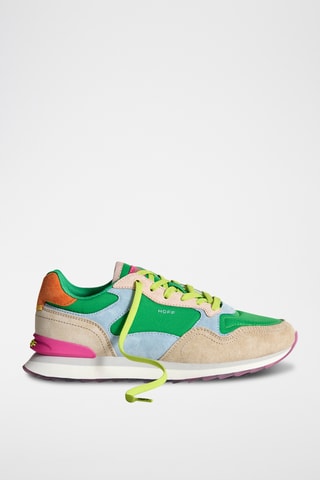 Sneakers in pelle Gold Coast - Verde