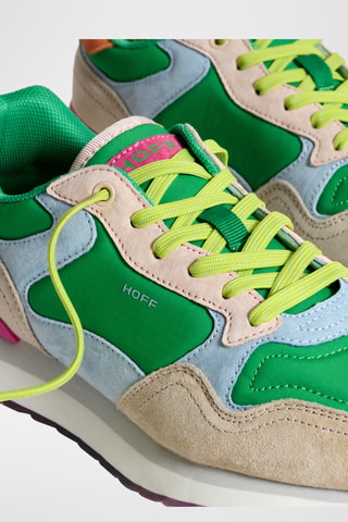 Sneakers in pelle Gold Coast - Verde