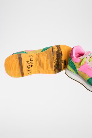 Sneakers in pelle Santa Marta - Rosa