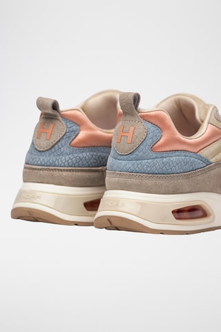 Sneakers in pelle Taj Mahal - Beige e grigio