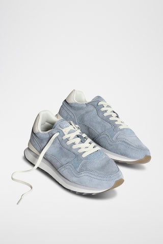Sneakers in pelle Mancora - Azzurro
