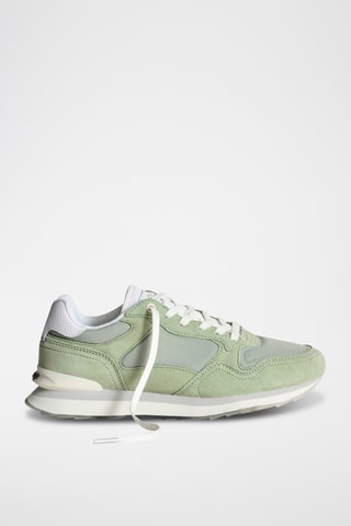 Sneakers in pelle Medellin - Verde