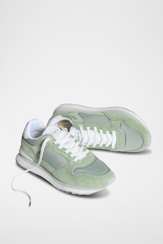 Sneakers in pelle Medellin - Verde