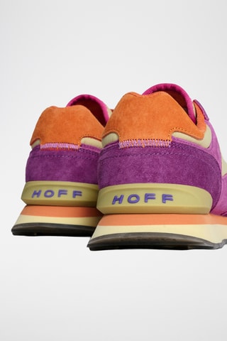 Sneakers in pelle Mumbaï - Fucsia