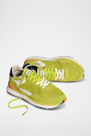 Sneakers in pelle Herba - Verde