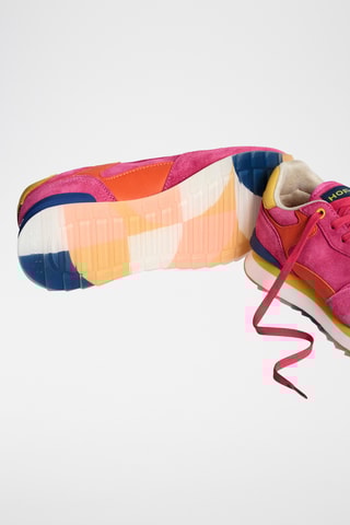 Sneakers in pelle Fragum - Rosa