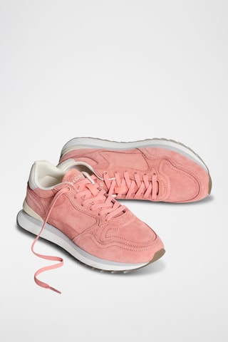 Sneakers in pelle scamosciata Barahona - Rosa