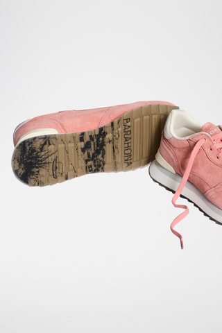 Sneakers in pelle scamosciata Barahona - Rosa