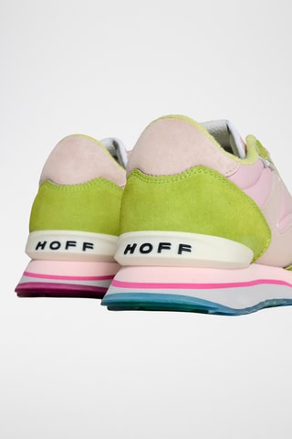 Sneakers Cat - Rosa e verde