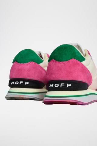 Sneakers in pelle Flame - Fucsia