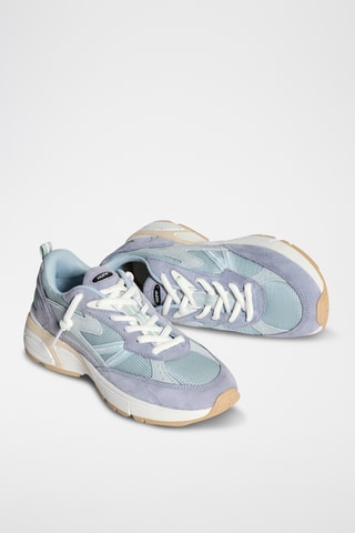 Sneakers in pelle Cabell - Celeste