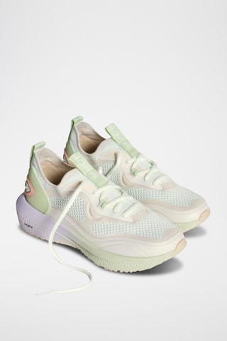 Sneakers Swag - Bianco e verde chiaro