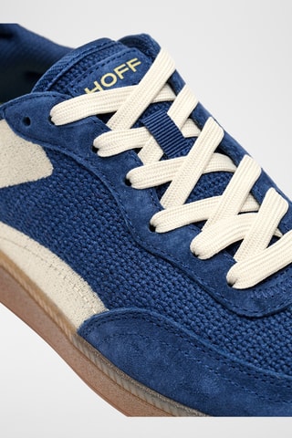 Sneakers in pelle Park - Blu