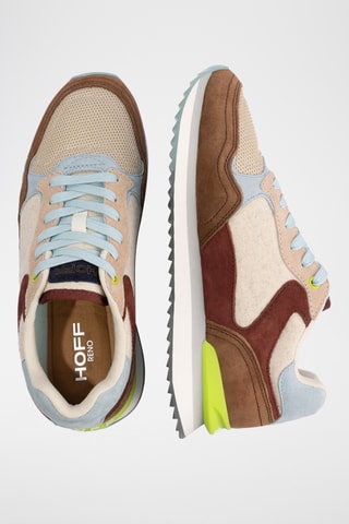 Sneakers in pelle Reno - Marrone