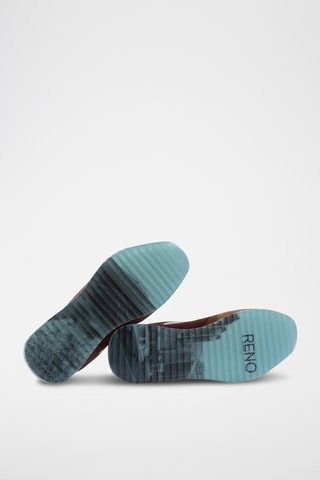 Sneakers in pelle Reno - Marrone