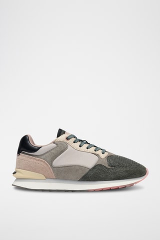 Sneakers in pelle Seoul - Taupe