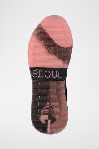 Sneakers in pelle Seoul - Taupe