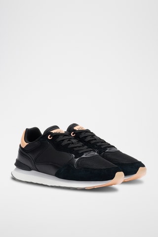 Sneakers in pelle scamosciata New York - Nero