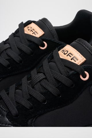 Sneakers in pelle scamosciata New York - Nero