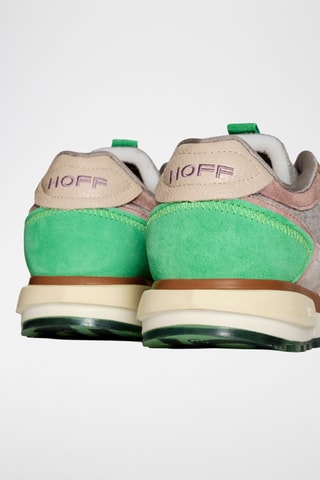 Sneakers in pelle Siberia - Kaki